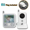 3.2 pouces sans fil vidéo couleur bébé moniteur veilleuse portable nounou caméra de sécurité IR LED interphone de Vision nocturne