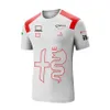 2022 T-shirt F1 dla mężczyzn Formula 1 T-shirty z krótkim rękawem wyścig wyścigowy wyścig letni T-koszulki fani koszulki ponadgabaryt
