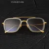 A Flight 006 Stark glasses Top luxury high quality Designer Sunglasses for men women new selling world famous fashion show Su8665659