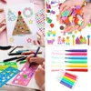 و Crafts Supplies للأطفال الصغار الذين يقومون بصياغة Collage Collage Arts مجموعة متنوعة من الألعاب المصنوعة يدويًا مجموعة Montessori Difts 220621