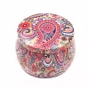 NEW!!! Candy Tin Box Candle Jar Empty Tinplate Can Drum Shape Chocoate Cookies Storage Vintage Wedding Favor Gift Box Wholesale