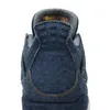 Vestidos de niña Zapatos de baloncesto Las mejores zapatillas Levi 4 Denim para hombre 4s en venta Us 7-12 Ao2571 401 Ljr