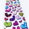 12 SheetsPack Cute Bulk 3D Puffy Stickers for Kids Scrapbooking Laptop Mobile Phone Decoration Girl Boy Birthday Gift 220815