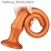 Massaggio Super lungo vibratore anale per donne uomini massaggio prostatico silicone coda anale grande butt plug giocattoli del sesso prodotti per adulti bdsm Bo2231063