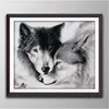 Wolf 5 DIY Cross Stitch borduurgereedschap Naseerwerksets geteld afdrukken op canvas dmc 14ct 11ct doek