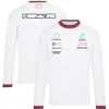 f1 T-shirt 2022 summer formula one lapel long-sleeved custom oversized team overalls commemorative models