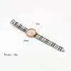 Montre-bracelets Fashion Quartz pourdames Regardez Clock Plaid Rose Gold DIAL Robe Casual Wristwatch Relogio Feminino Femmes Watcheswristwat9014795