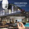 HD 1080P WIFI IP Camera Wireless Outdoor CCTV PTZ Smart Home Security IR Cam Automatic Tracking Alarm 10 LED Waterproof Phone Remo286w