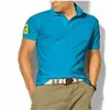 Hombre Big Pony Luxury Brand High Qualith Polo Top Men Shirt Sleeve Casual Shirt Embroide Homme Male Polo Shirt Masculino Lapel TE2595