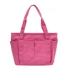 Solid Color Designer Large Capacity Canvas Big Shoulder Handbags for Women Summer Fashion Casual Purses and Handbags 220519