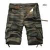 Men Shorts Fashion Plaid Beach Mens Casual Camo Camouflage Military Short Pants Male Bermuda Cargo Overalls 220714