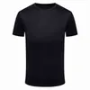 T-shirt ad asciugatura rapida Estate traspirante Girocollo Top Tinta unita Sport Uomo / Donna Stesse camicie Stampa personalizzata Test di ricamo Y220606