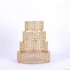 Other Bakeware 200mm 300mm Cake Stand Gold Metal Display Round Cupcake Wedding Birthday Party Dessert Pedestal PlateOther