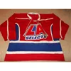 CC2604 Mit VTG-LA sélectionne le maillot de hockey porté au lycée 100% maillots de hockey brodés cousus