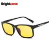 Brightzone Anti lumière bleue lunettes hommes femmes arrêter les taches oculaires sommeil meilleure défense rayonnement ordinateur conduite de nuit jeu W220423