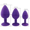 3 Taille Silicone Butt Plug Anal Unisexe sexy Bouchon Adulte Jouets pour Hommes/Femmes Formateur Couples Gode Prostate