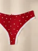 Intimo da donna Plus Size 5pack Strawberry Print Panty E1hx#Donna