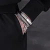 Charmarmband lyx 3 st/set rostfritt stål tvärarmband män smycken öppnar skridande snidande spanska skrift pulseira bileklikcharm ray