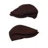 Berets Male Plus Size Hat Hat Hat Big Man Head осень осень и зима Sboy Cap Top Grade Lenen Beret Caps M 56-58M L58-60см XL 60-62 BLM212BERETS