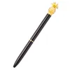 Creative Sculpture Ananas Ballpoint Penns School Office levererar Business Pen Dh47