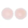 Top Popular Sexy Reusável Silicone sutiÃ§Ã £ o Mamilo Cover Patch Pasties Auto-adesivo Nude confortável