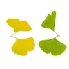 Strings Flashing Ginkgo Leaf Light String Artificial Leaves Colorful Bouquet Garland For Christmas Wedding PartyLED LEDLED LED