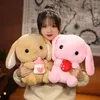 65cm Cute Stuffed Rabbit Plush Soft Toys Bunny Kids Pillow Doll Creative Gifts for Children Baby Accompany Sleep Toy Gift