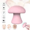 Multifonctionnel champignon vibrateur vagin sein corps visage masseur jouets sexy pour adultes hommes femmes mamelon Clitoris stimulateur