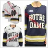 2 Nate Clurman Hockey Jersey 5 Matt Hellickson 13 Colin Theisen 15 Michael Graham Alex Steeves 17 Pierce Crawford Wisconsin ICE Jersey ND NDF Stitched College Jerseys