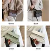 Spring new ins all match wide shoulder strap small square bag retro single hand bag women branded handbag luxury