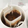 50/100pcs jednorazowe kroplowe kubek w torby filtrujące biuro Brew Brew Tool S Filtry Papier do espresso 220509