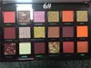 Maquiagem de marca 18Colors Rose Rose Naughty Nude Matte Shimmer Palette Paleta em tamanho real Mercury Eye Shadow Cosmetics Paletas 6 estilos