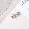 Passar Pandora Original Armband 20st Silver Charms Pärlor Creative Dingle Silver Charm Pärla för kvinnor DIY Europeiska halsbandsmycken