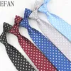 Båge slipsar solid färg cirkel silke mens färgglada slips rund slips smal prick smala mager cravate slipsar tillbehörsbåge enek22