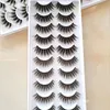 10 Paires Wispy Faux 3d Cils De Vison Épais Longs Faux Cils Cils Bande Complète Faux Cils Extension maquillage Cils De Soie