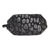 Sacs de cosmétique noire léopard 25pcs lot ga warehouse classique sac de maquillage de créateur de rectangle