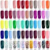 NXY Nail Gel Pintura Pintura UV LED Soak off Art Lacquer 60 Cores Glitter Arco-íris Pintura Polonês 0328