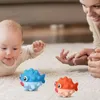 3D Entlastungsdruck Dekompressionsball Zappelspielzeug Anti Stress Neuheit Partybevorzugung Geschenke für Kinder Erwachsene Regenbogenbälle Finger Sensorisches Silikon