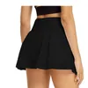 lu-2155 Luxury designer fashion yoga clothes Women's anti-glare fitness yoga pleated half-length badminton sports skirt golf tennis skirt gym wear