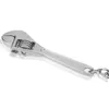 Changeable Spanner Keychain Bag Pendant Fashion Wrench Key Chain Alloy Silver Plated key ring Wedding Favors Party Gift