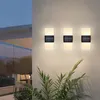 ソーラーウォールライトアクリルシンプルなベッドルームスコンセリビングルーム屋外階段の家の装飾屋内ライトフィクスチャー