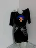 여자 티셔츠 Y2K Fashiony2k 액세서리 1OF1 셔츠 독특한 탑 힙합 커플 미적하라 주쿠 셔츠 헌장