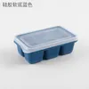 Silicone Ice Cube Maker Trays with Lids Mini Cubes Small Square Mold Kitchen Tools Accessories 220509