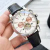 Multi-functional boutique watch Luxury atmosphere OMG 42mm Automatic machine movement leather strap