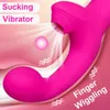 Clitoris Zuigen G Spot Dildo Vibrator Met 10 Krachtige Modi Clit Sucker Oplaadbare Clitoris Stimulator sexy Product Voor Vrouwen