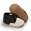 First Walkers Retro Baby Girls Moccasins Shoes Multicolor Pu Leather Leather Toddler