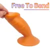 Huge Soft Dildo G-Spot Stimulation Prostate Massage Anal Plug Female Masturbator BDSM sexy Toys For Women Lesbian Big Fake Penis