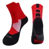 Tasarımcı Elite Basketbol Çoraplar Erkekler Orta Tüp Teri Absoring Nem Uplu Kalın Havlu Alt Terry Koşu Çorapları Açık Hava Spor Çöpleri