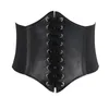 Cintos tendências de moda Mulheres Modelas de fivela de fivela de cintura larga cintura cinturão Acessórios de espartilho Underbust Bust Cintos de construção