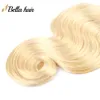 11A 613 Honey Blonde Paquete recto natural Ofertas Extensiones de cabello humano brasileño Body Wave 3 paquetes 12-30 pulgadas